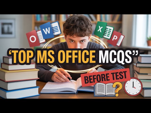 Computer Operator Test Preparation: 40 MCQs with Solutions for BPS-16