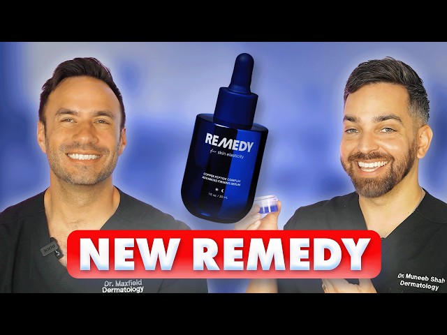Introducing REMEDY'S New GHK-Cu Copper Peptide Serum for Firming, Collagen Support, and Elasticity