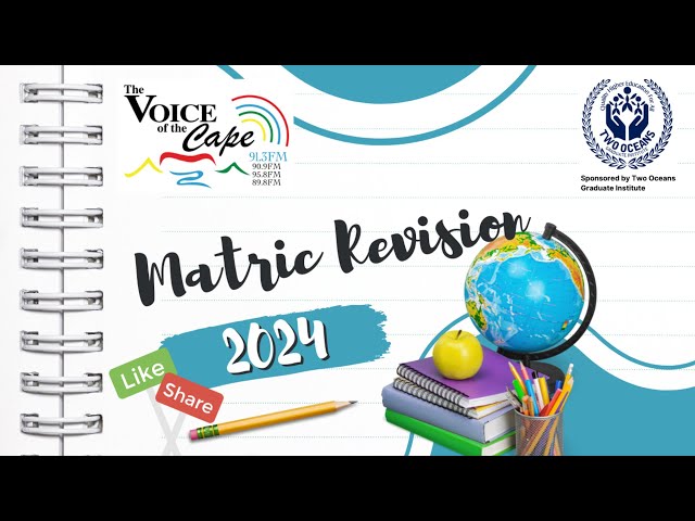MAVOC MATRIC REVISION Engineering, Graphic and Design with Riedwaan Bassier