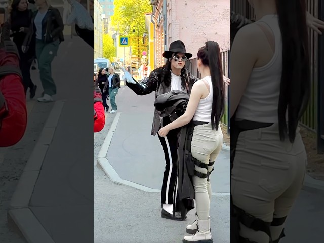 MJ IN MOSCOW 🇷🇺 STREET 😳 #viral