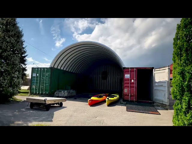 Shipping Container Roof Kits & Covers | DIY Metal Canopy Styles | Future Buildings