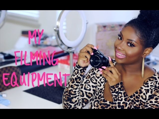 My Current Filming Equipment | Camera, Lenses, Lighting, Audio | Makeupd0ll