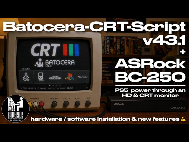 Batocera-CRT-Script v43.1 New and improved on an ASRock AMD BC-250