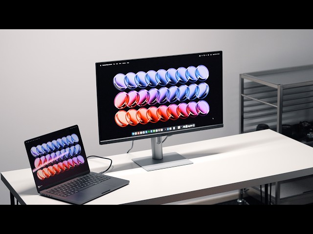 The OLED monitor that's specially designed for the Mac