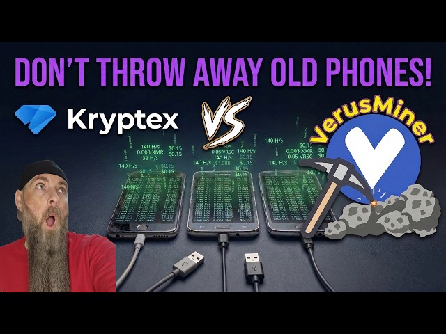 Turn Old Phones into Passive Income (2026 Mobile Mining Guide)
