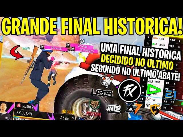 CHAMPIONS!!! FLUXO, LOUD, LOS, AND RUSH IN THE HISTORIC GRAND FINAL OF FFWS BR!