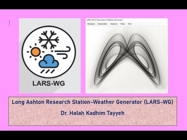 Converting Excel Data to Text File and Importing into LARS-WG