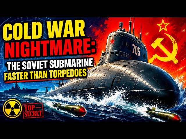 🌊 Cold War Nightmare: The Soviet Submarine Faster Than Torpedoes