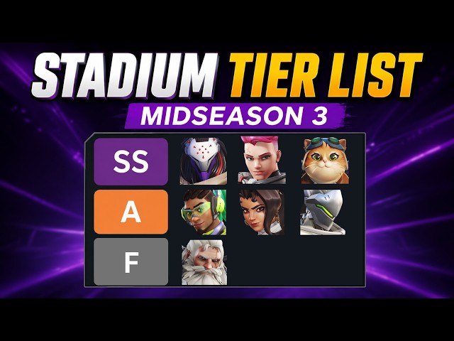 Stadium Hero Tier List (Midseason 3) | Overwatch