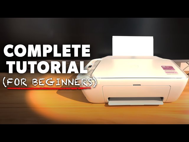 How to Use a HP Deskjet Printer for Beginners - Full 2024 Guide
