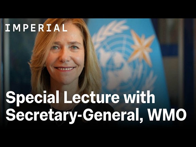 Global Development Lab Annual Lecture with Professor Celeste Saulo, WMO