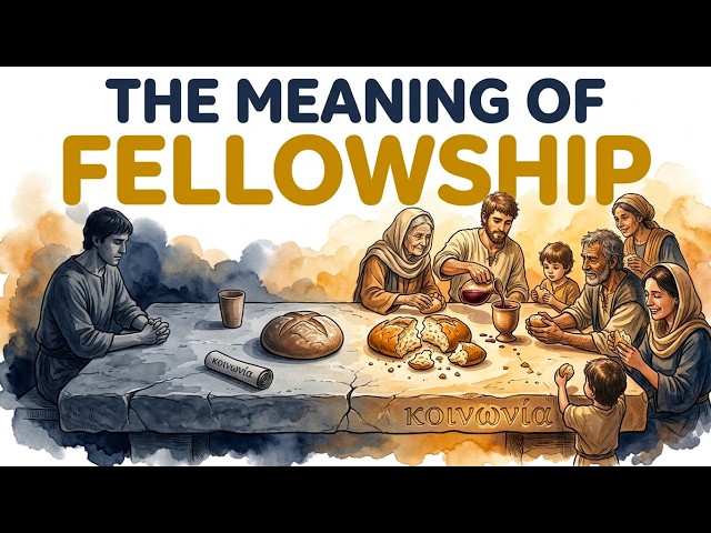 The True Meaning of Fellowship — The Greek Word Most Christians Misunderstand