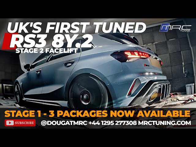 [ UK EXCLUSIVE! ] Audi RS3 8Y2 Performance Tuning packages - only from MRC Tuning.