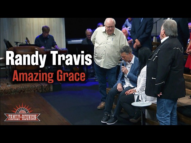 Randy Travis sings "Amazing Grace"