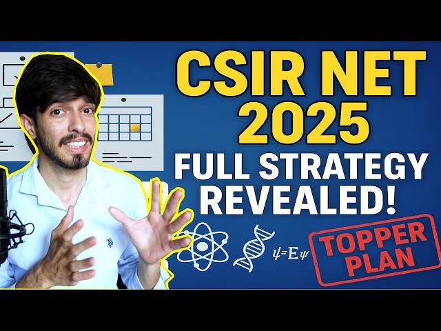 Detailed CSIR NET Preparation strategy for Physical Sciences .