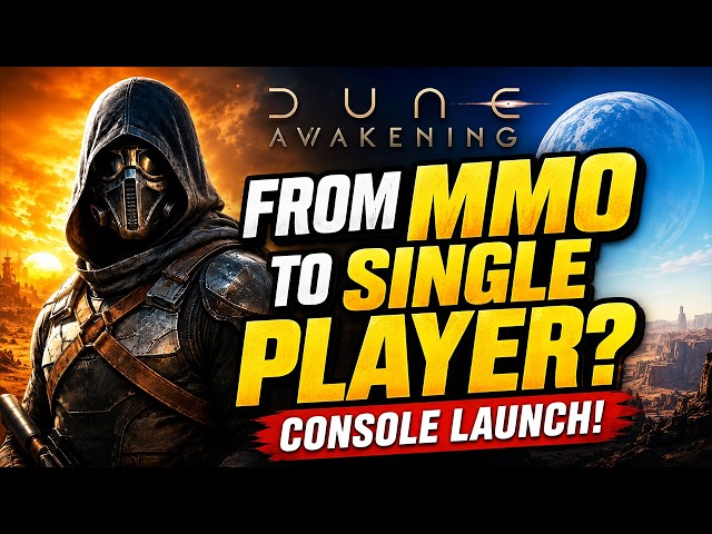 Dune Awakening: HUGE Console News, Single Player & Crossplay?