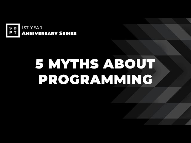 SDPT Solutions | 5 Myths About Programming | Filipino | Tagalog