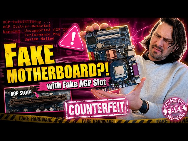 I Bought a Counterfeit Motherboard... And It's a Nightmare