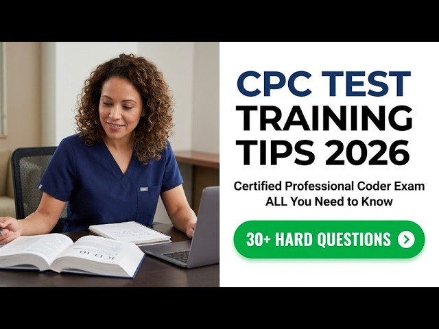 Pass Your 2026 CPC Exam: Proven Test Tips and Professional Coder Training Secrets
