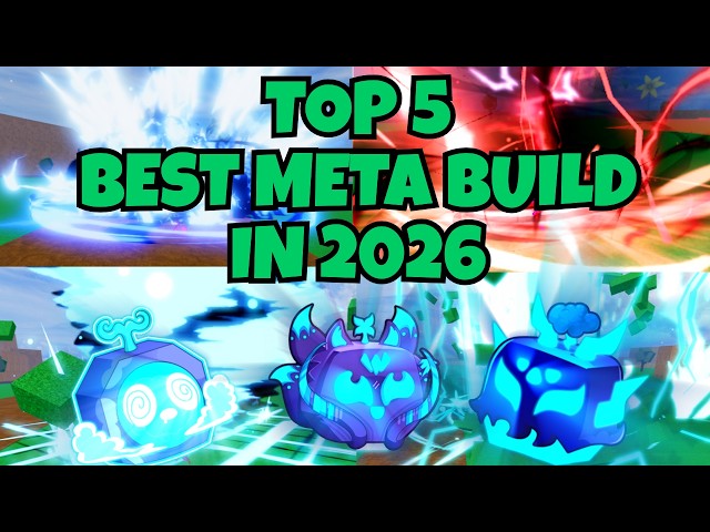 TOP 5 Best Meta Builds in 2026 | Blox Fruits