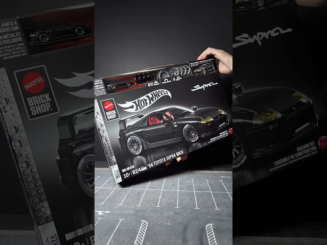 Hot Wheels x Mattel Brick Shop '94 Toyota Supra MKIV#hotwheels #toyota #supra #2jz #mattel