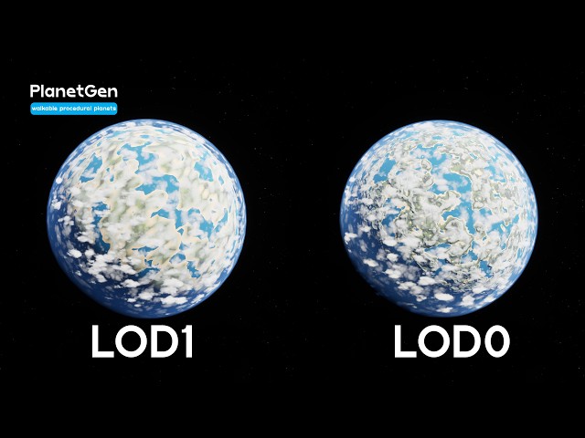 Planetary LOD System in Unreal Engine 5 — Many Planets, One Chunk Pool