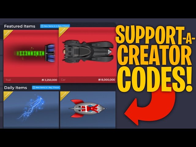 Support-A-Creator Codes in Nitro Type! Everything We Know About NT Creator Codes!