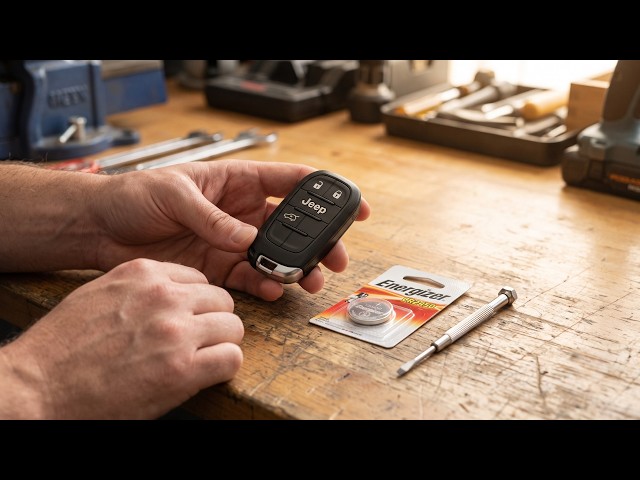 How to Change 2021-2024 Jeep Grand Cherokee Smart Key Battery
