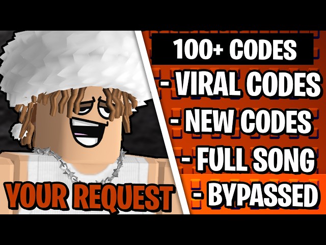 100+ REQUESTED BYPASSED ROBLOX MUSIC CODES/IDS (AUGUST 2026)