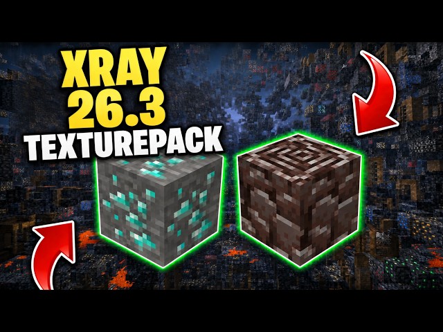 XRay Texture Pack 26.3 - How To Get XRay in Minecraft (Easy Guide)