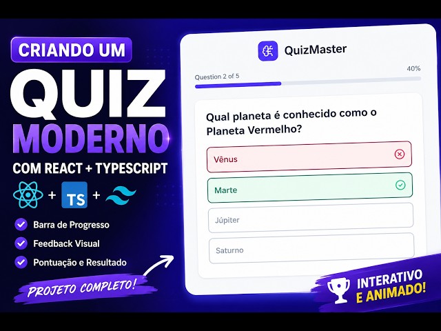 How to Create a Quiz with React + TypeScript | Complete Project