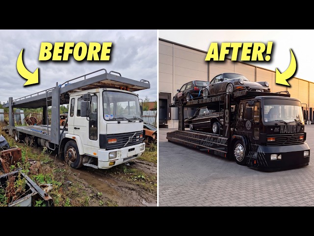 How to build the COOLEST car transporter for DIRT CHEAP! 
