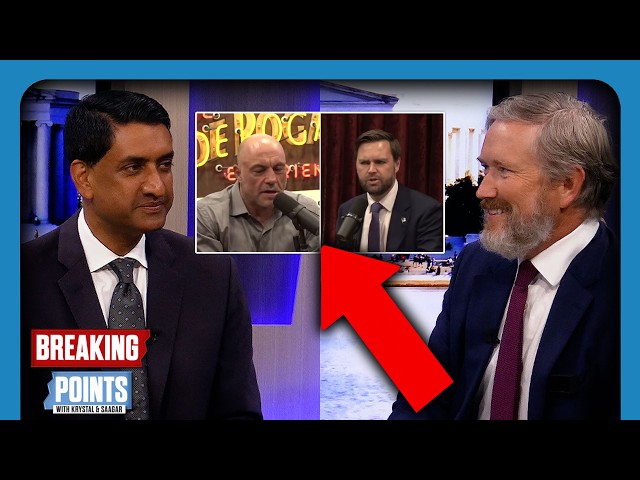 EXCLUSIVE: Khanna, Massie LAUGH At JD Vance On Joe Rogan