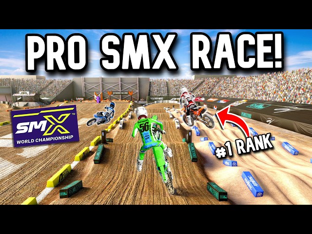 ¡COMPETÍ EN UNA CARRERA PROFESIONAL DE SMX EN MX BIKES!