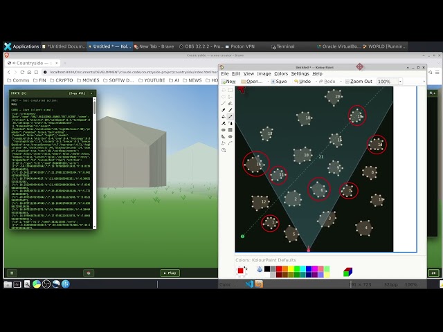 Countryside 3D Game Make Snake Appear Around Corner