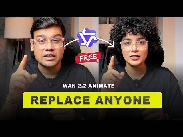 WAN 2.2 Animate Tutorial | FREE AI Tool for Face Swap & Character Replacement
