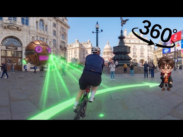 360° VR Game: Can You Find the Glitched Characters in London? (Interactive Challenge)
