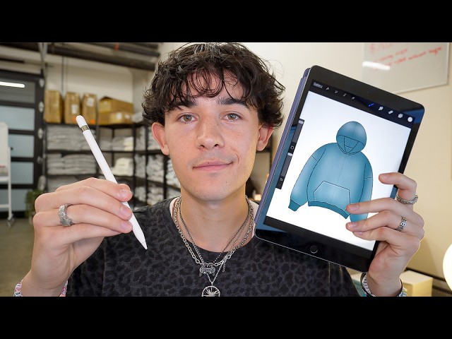 how to design clothes on an ipad with procreate