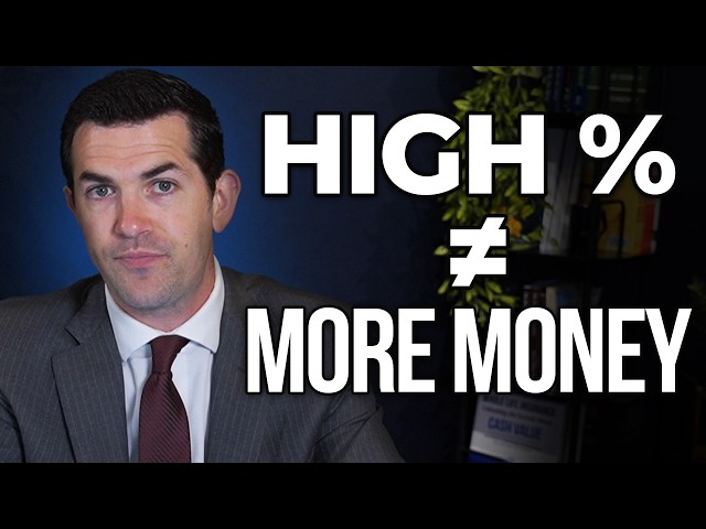 Don’t Fall For This Whole Life Sales Trick: Annual Return vs. IRR (%)