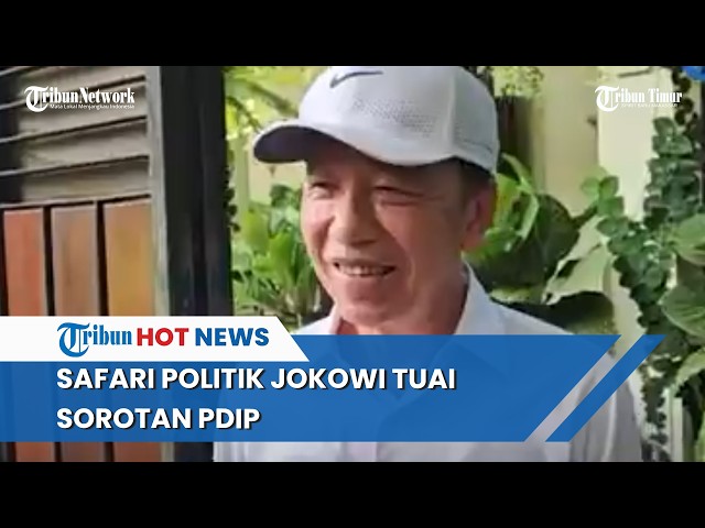 SHOCKING! PDIP Claims Jokowi's Political Tour of Central Java Is a Diversion from Diploma Scandal