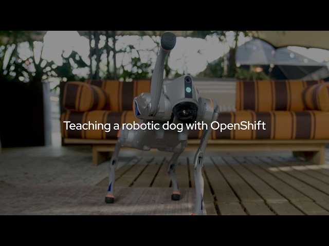Teaching ITQ's Robotic Dog with OpenShift AI