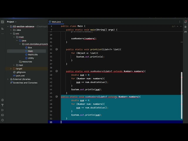04- Genéricos en Java: Wildcards  ? extends y ? super