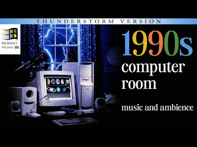 90s computer room [with rain ambience] ✨🛰️ 𝐰𝐢𝐧𝐝𝐨𝐰𝐬 𝟗𝟓 𝐧𝐨𝐬𝐭𝐚𝐥𝐠𝐢𝐚𝐜𝐨𝐫𝐞/𝐮𝐭𝐨𝐩𝐢𝐚𝐧 𝐬𝐜𝐡𝐨𝐥𝐚𝐬𝐭𝐢𝐜 𝐦𝐮𝐬𝐢𝐜 (No AI)