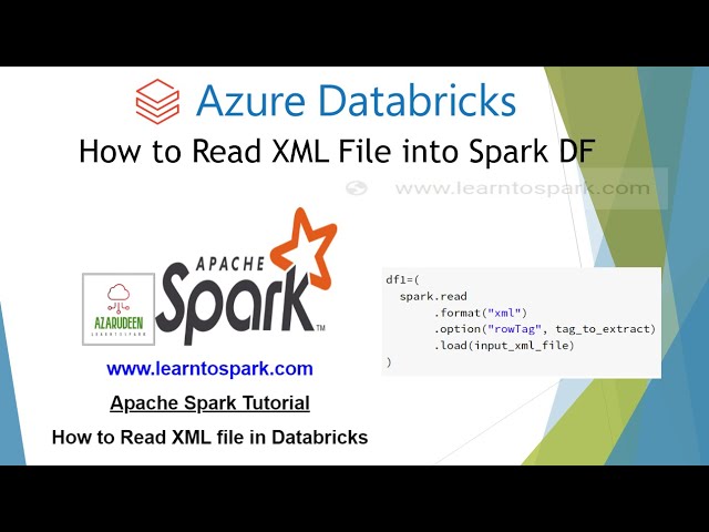 Apache Spark Read XML File in Azure Databricks