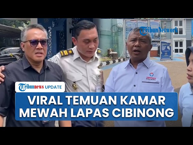 Viral: Indonesian Ombudsman Finds Apartment-Style Prison Cells During Cibinong Prison Raid, Compl...