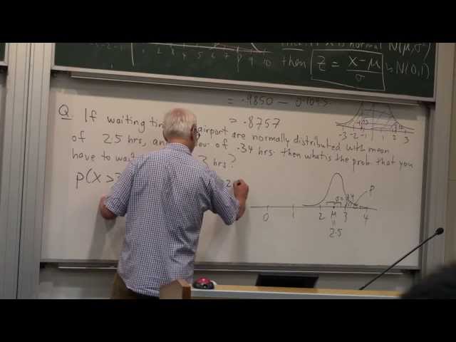 The normal distribution | Probability and Statistics | NJ Wildberger