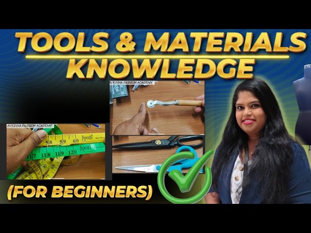 Tools Knowledge| Online Fashion Designing In Tamil 