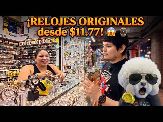 I FOUND the REAL store for ORIGINAL WATCHES in Downtown Lima 😱⌚✨🔥 (Casio, Invicta, Festina)