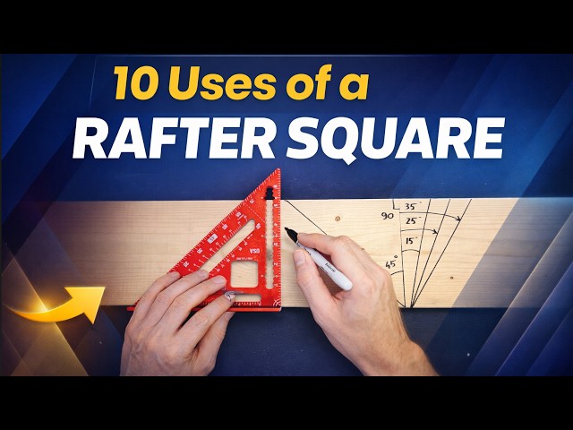 Top 10 Uses of a Rafter Square Like a Boss