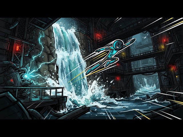 spider-man vs the raft breakout: stickman comic animation